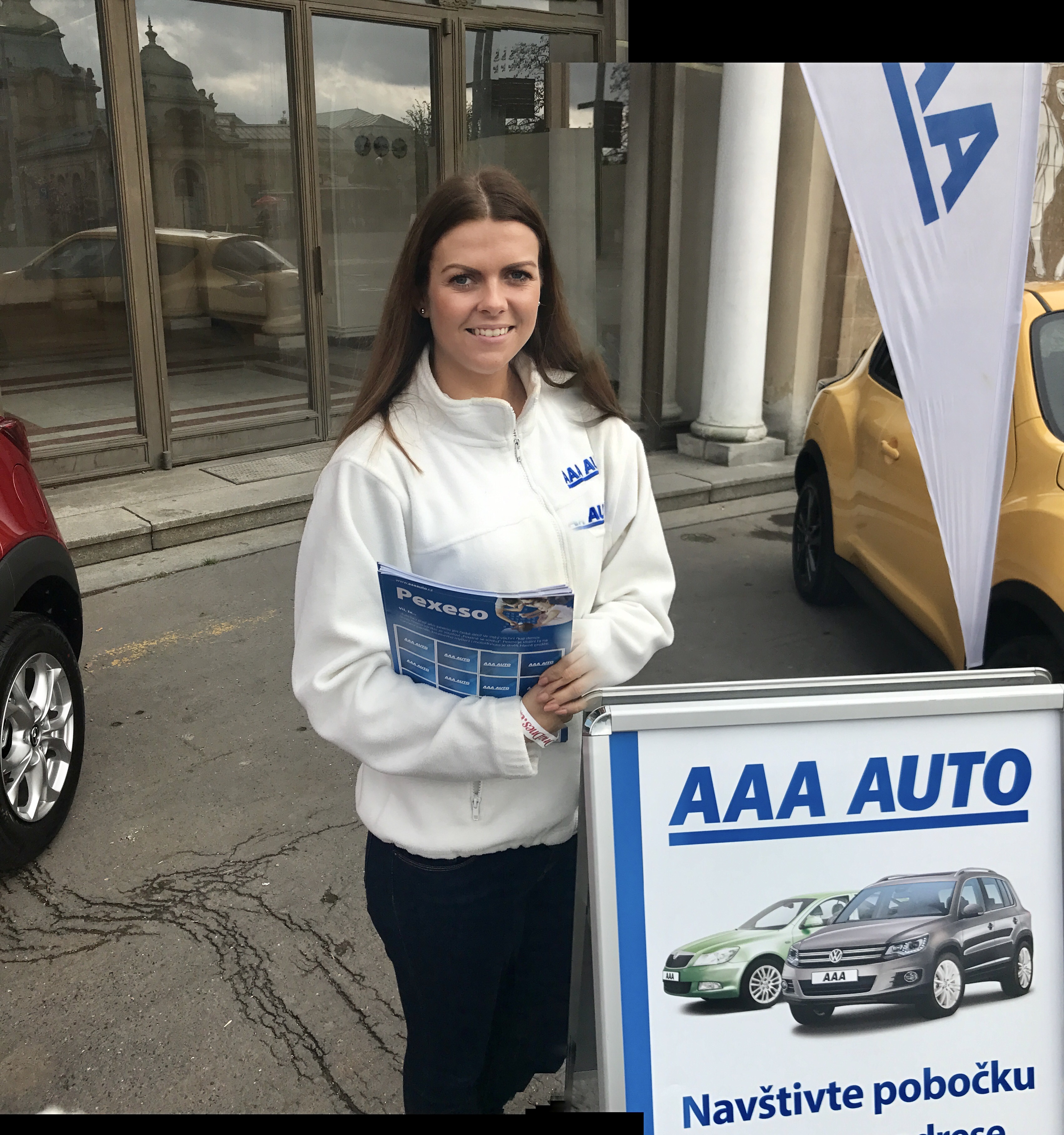 Hosteska pro AAA AUTO Hosteska Praha 